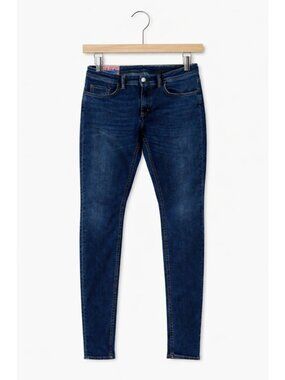 ACNE STUDIOS Womens Size 24x27 Skinny Jeans Climb Dark Blue NEW
